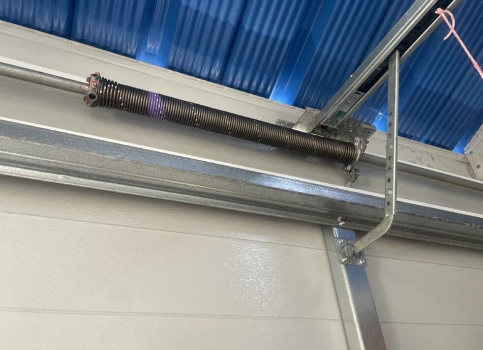 garage door spring replacement.