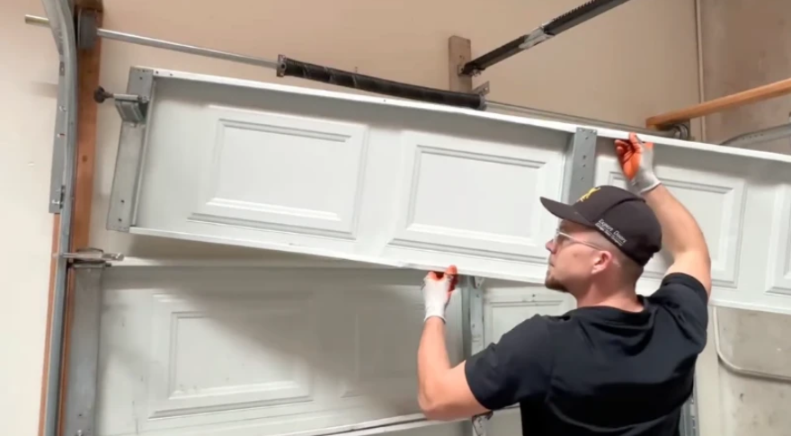 New Garage Door Panel Installation Greenacres FL